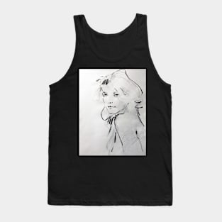 Study for an oil portrait Tank Top